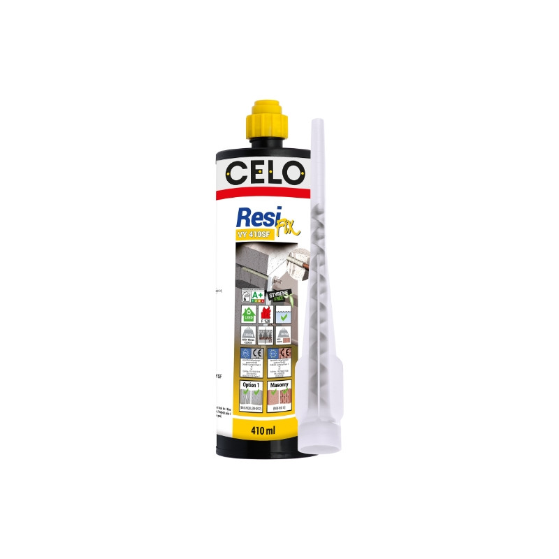 Anclaje químico ResiFIX VY 410 SF sin estireno , Vinylester 2 cánulas