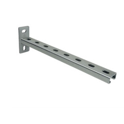 Soporte perfil Strut 41x21x400