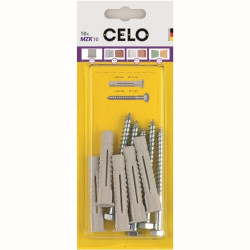 Blister taco multiuso con valona con tornillo MZK 10 SKS