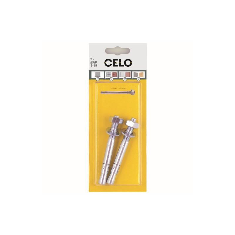 Anclaje metálico espárrago BA plus 10-92/17