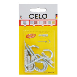 Blister taco standard con gancho NF 6 RH