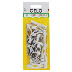 Blister Taco de nylon para hueco con tornillo HR 8 SPS