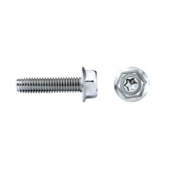 POWERLOK® Cabeza hex arandela estampada Impronta TORX® Ref. PL78T 6x16 cincado CRIII