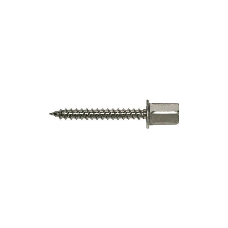Bolsa tornillo rosca madera TRBP 4,5x35 cabeza manguito M6 acero cincado