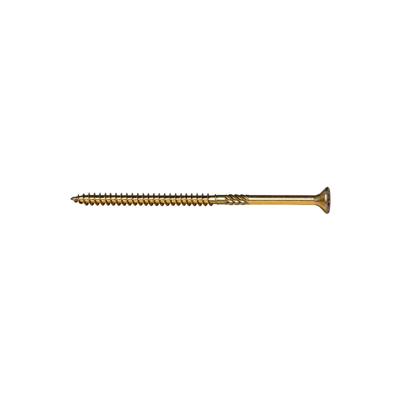 Tornillo VELOX rosca parcial cabeza avellanada impronta PZ Ø6x100/60 mm bicromatado