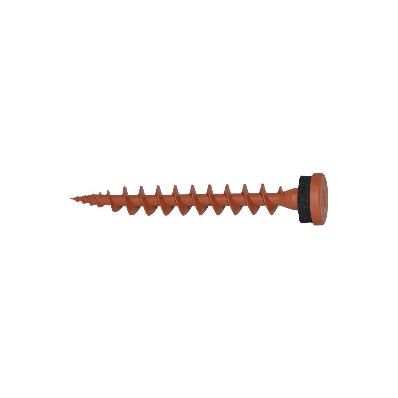 Tornillo de plástico para aislamiento IPS 80 color cobre