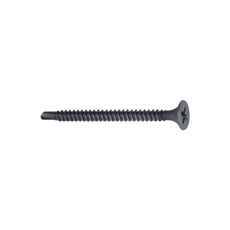 Tornillo punta broca SSB cabeza avellanada impronta PH Ø3,5x25 mm Fosfatado