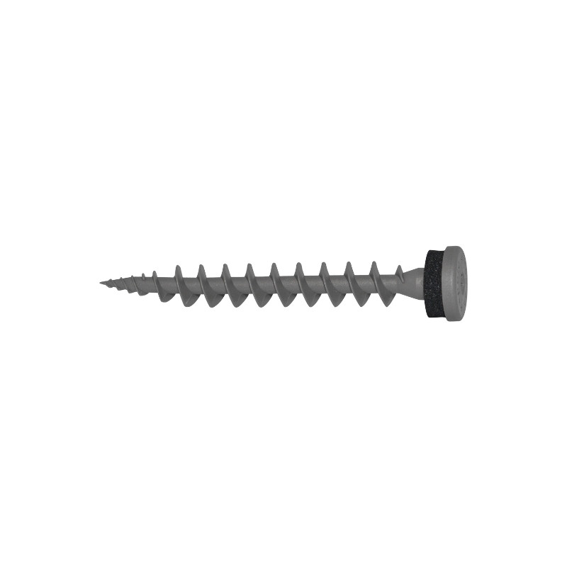 Tornillo de plástico para aislamiento IPS 80 color gris