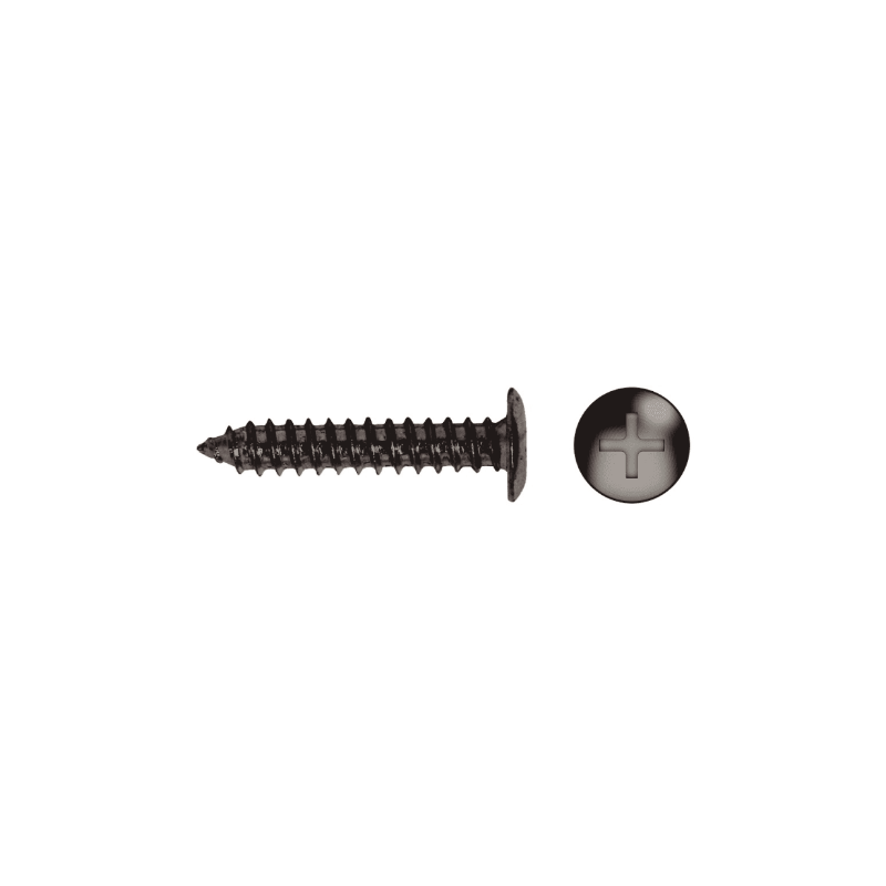 Tornillo FS rosca chapa cabeza baja impronta PH Ø4,2x13 cincado negro