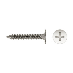 Tornillo CE rosca chapa cabeza extraplana PH Ø4,2x32 mm acero inox A2
