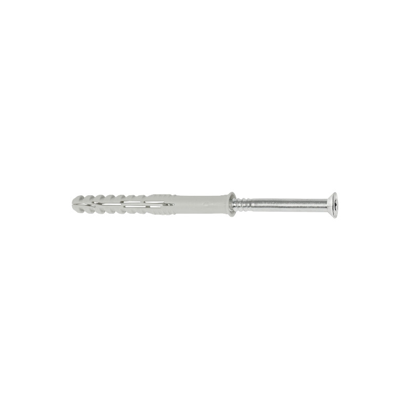 Taco largo multimaterial MFR SB 8-100 TX A4 avellanado, con tornillo avellanado , Inox A4