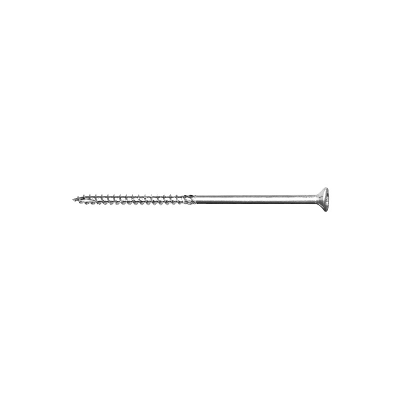 Tornillo estructuras de madera BMax Ø10x280/100 cabeza avellanada, TX50, acero cincado