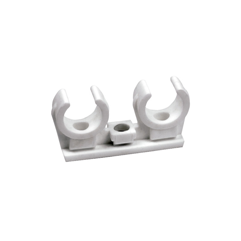 Saniclip doble SCD Ø 15 color Blanco