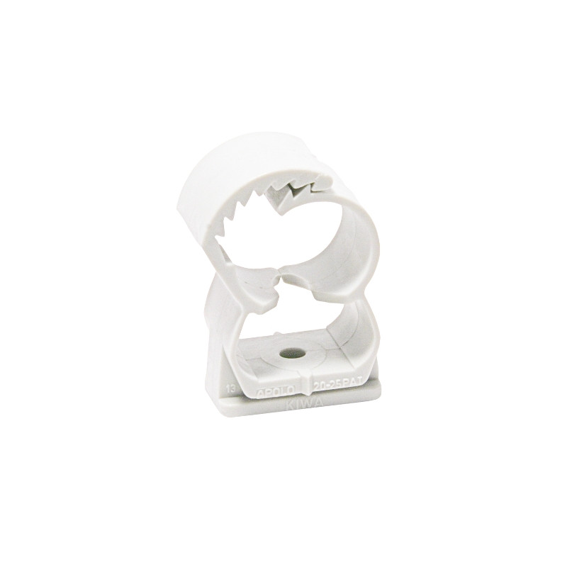 Abrazadera de nylon Abranyl® multidiámetro ABT para clavadora a gas Ø 32 color Blanco