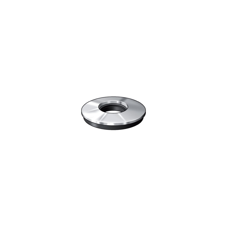 Arandela de EPDM 7711 Ø 25 mm cincado