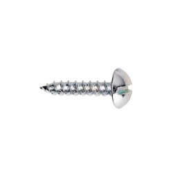 Tornillo fijación de grapas TGCA nº 38 de 4,8x30 cabeza redonda impronta ranura acero cincado