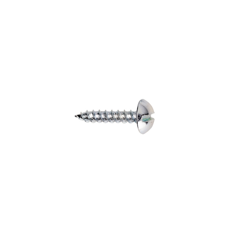 Tornillo fijación de grapas TGCA nº 38 de 4,8x30 cabeza redonda impronta ranura acero cincado
