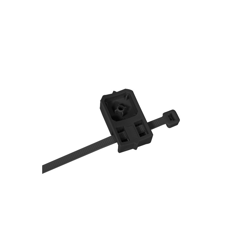 Accesorio clavadora de gas basebrid con brida lateral nylon color negro