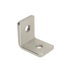 Escuadra 90º 2 agujeros para perfil Strut acero cincado 50x40x5