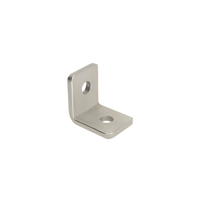 Escuadra 90º 2 agujeros para perfil Strut acero cincado 50x40x5