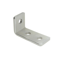 Escuadra 90º 3 agujeros para perfil Strut acero cincado 105x40x5