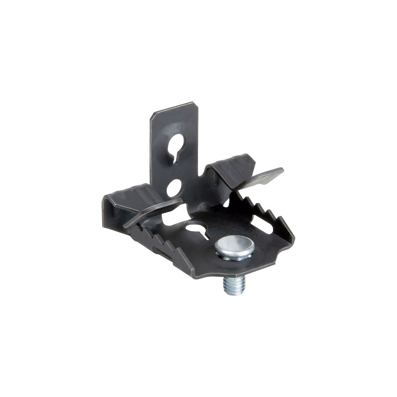 Clip viga para abrazadera espesor 3-7 M6x9 recubrimiento negro