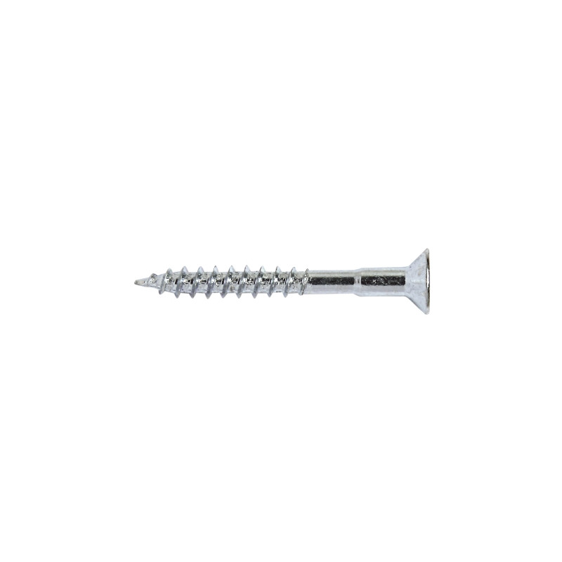 Tornillo rosca madera NICE cabeza avellana para tapón 4,5X30/19