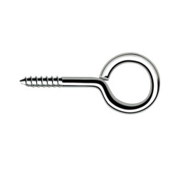 Hembrilla roscada cerrada Ø4x60 mm acero cincado