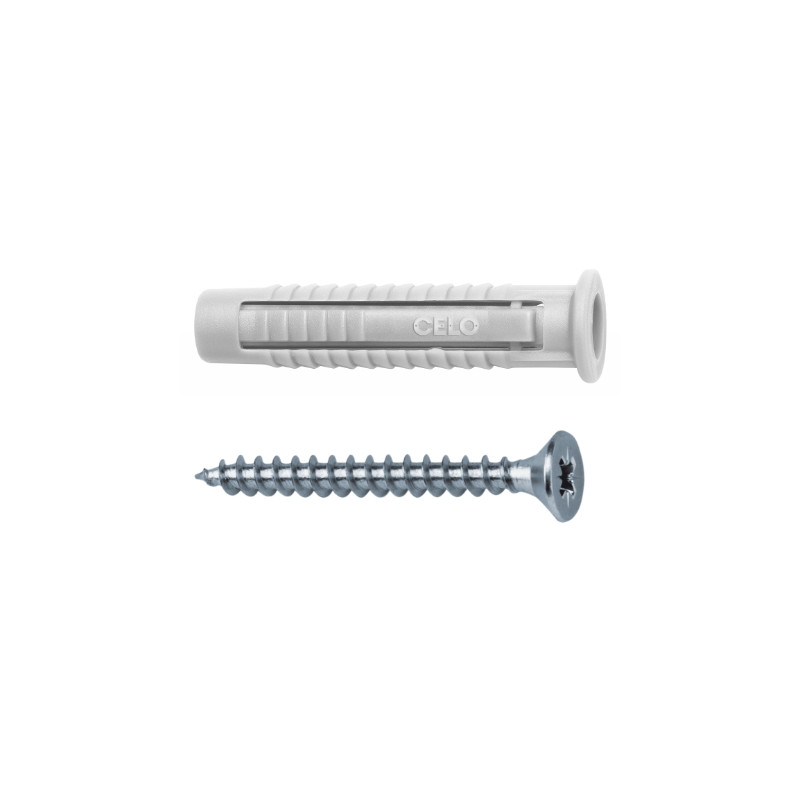 Taco FX 6 incl. tornillo rosca madera SPS 4,5x45