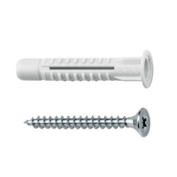 Taco multiuso con valona MZK 6 incl. tornillo SPS 4,5x45