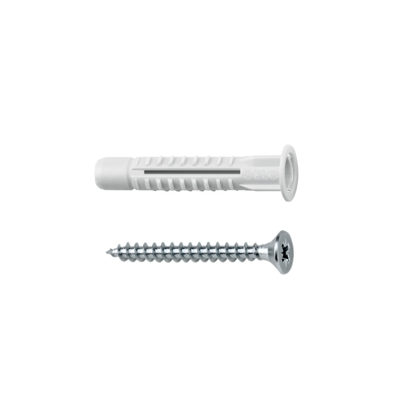 Taco multiuso con valona MZK 6 incl. tornillo SPS 4,5x45