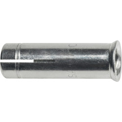 Anclaje metálico hembra con cono expansor SA plus 6 con valona, cincado