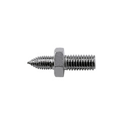 Tornillo para fijar sobre perfil metálico TRBFT Ø7x12 cabeza rosca métrica M6x6 acero cincado