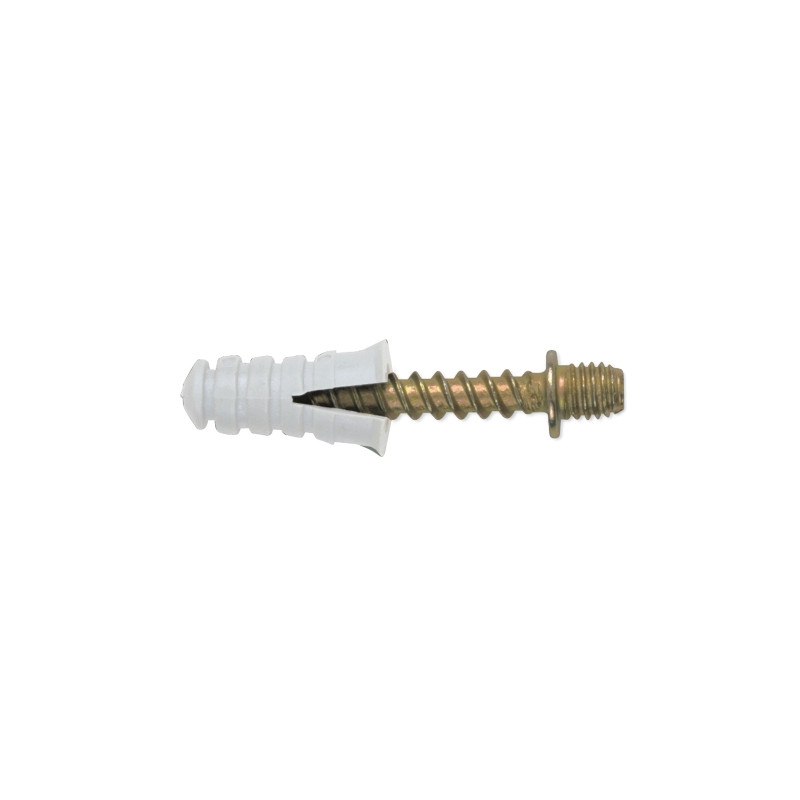 Taco gran expansión Ø 8 mm con tornillo cabeza métrica M6