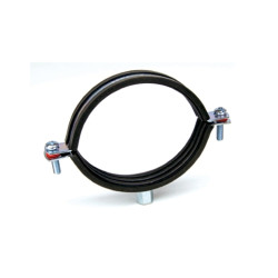 Abrazadera metálica reforzada isofónica ventilación M8+M10 tipo VIE Ø 800 mm acero cincado
