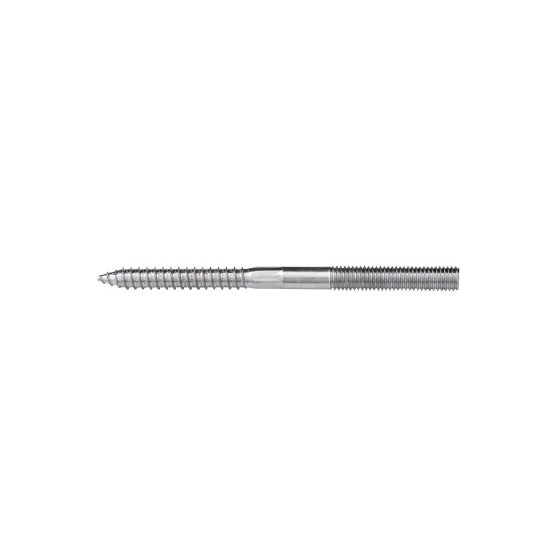 Espárrago doble rosca M8x50 acero cincado