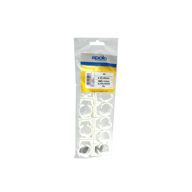 Bolsa Multiclip MC Ø 18 mm color Blanco