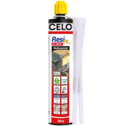 Anclaje químico ResiFIX EY 300 SF sin estireno , Epoxy 2 canulas