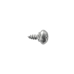 Tornillo vierteaguas RH rosca plástico cabeza alomada impronta PH Ø4,2x10 mm bicromatado