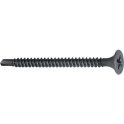 Tornillo punta broca SSB cabeza avellanada impronta PH Ø3,5x35 mm Fosfatado