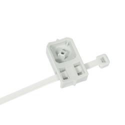 Accesorio clavadora de gas basebrid con brida lateral nylon color gris CELO