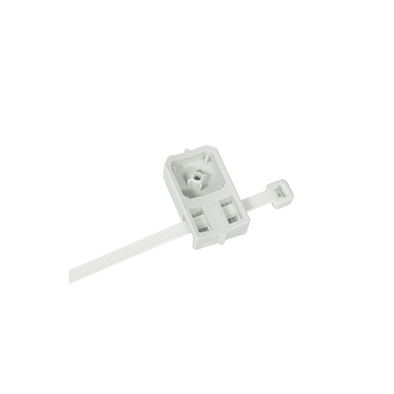 Accesorio clavadora de gas basebrid con brida lateral nylon color gris CELO