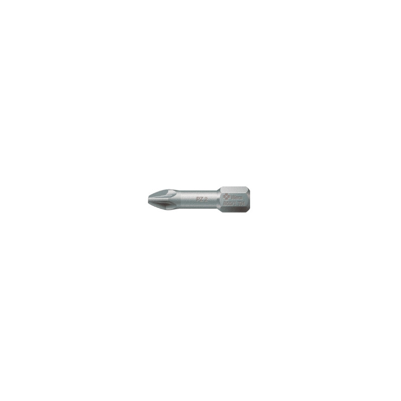 Punta de atornillar Pozi PZ2 (1/4”x25)