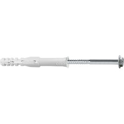 Taco largo multimaterial MFR SB 14-140 SSKS avellanado, tornillo hexagonal con arandela , cincado