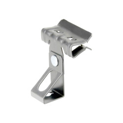 Clip viga para varilla espesor 1,5-4 varilla M6 recubrimiento láminas de zinc aluminio gris