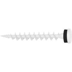 Tornillo de plástico para aislamiento IPS 80 color blanco