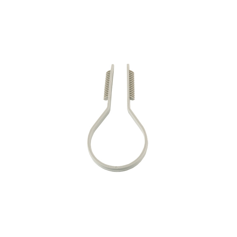 Clip de plástico TACCABLE multidiámetro Ø 13-28 mm color Gris  CELO