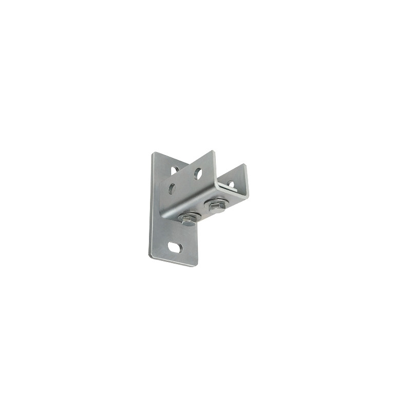 Soporte mural vertical perfil Strut acero cincado  CELO