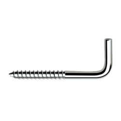 Alcayata roscada Ø4,5x100 mm cincado