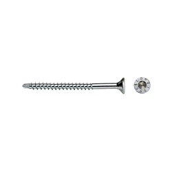 Tornillo MDF punta broca cabeza avellanada impronta SIT® Ø4x60 mm cincado